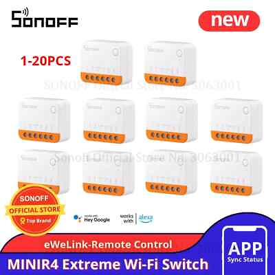 #ad 1 20PCS Wifi Switch Module Smart 2 Way Switch Smart Home Wireless Control $263.93