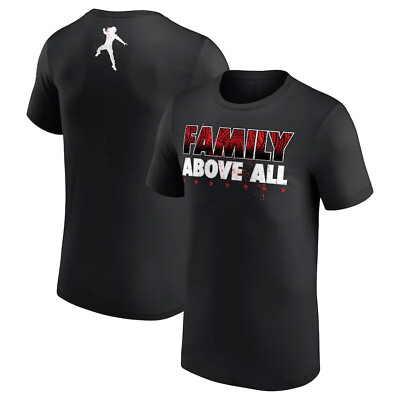 #ad Roman Reigns Family Above All T Shirt Black $20.95