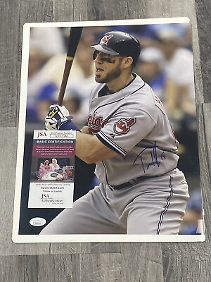#ad Travis Hafner Hand Signed Autographed Cleveland Indians 11x14 Photo JSA COA $49.99