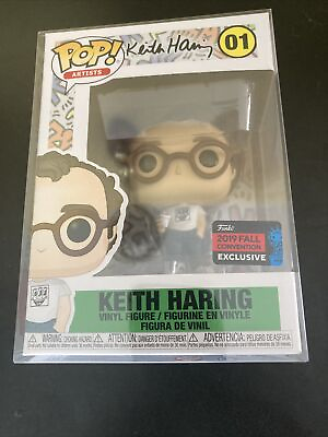 #ad Funko Pop Artists Keith Haring #01 NYCC 2019 Fall Convention Exclusive $45.00