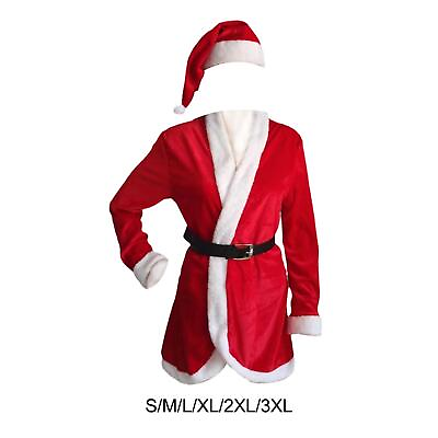 #ad Christmas Costume Cosplay Clothing Autumn Winter Christmas Dress for Christmas $18.36