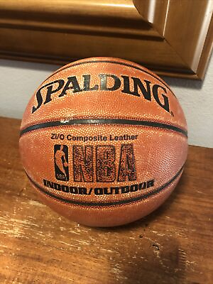 Spalding NBA ZI O David Stern Composite Leather Indoor Outdoor Basketball 29.5quot; $25.00