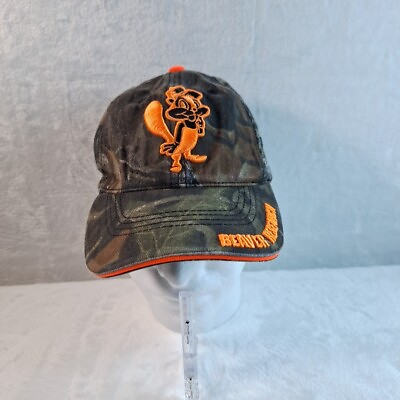 #ad Beaver Research Camo Baseball Cap Hat Adjustable Hunting Fishing $11.00
