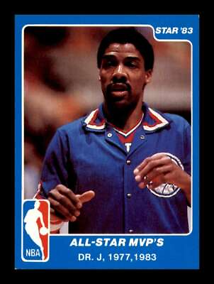 #ad 1983 Star NBA All Star Game Julius Erving #26 76ers All Star MVPs Dr J EX EXMINT $13.49