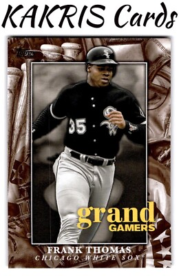 #ad TOPPS Series1 Grand Gamers #GOG 8 Frank Thomas $1.99