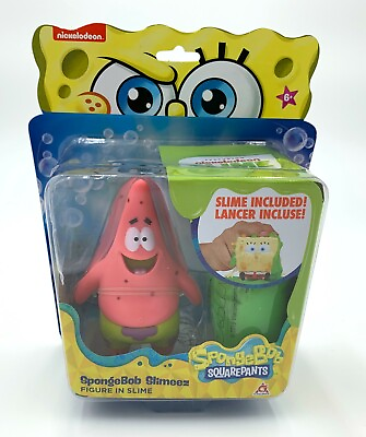 #ad #ad Nickelodeon Spongebob Squarepants Slimeez Patrick Figure in Slime $13.79