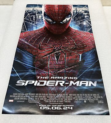 #ad #ad The Amazing Spiderman movie poster 11” x 17” Back On The Big Screen 05 06 24 $12.99