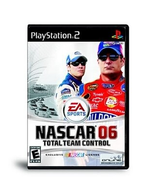#ad NASCAR 06: Total Team Control Sony Playstation 2 PS2 Disc Only Fast Ship $3.49