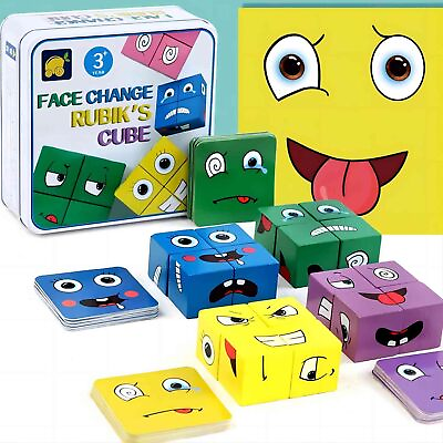 #ad Board Game for Family Night Kids and Adults Aged 3 Colourful Block Building Fami $26.10
