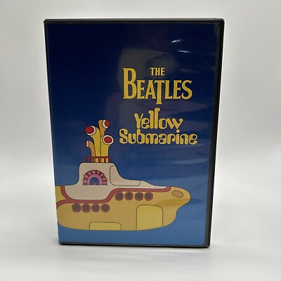 #ad The Beatles Yellow Submarine DVD W Insert John Paul George Ringo Blue Meanies $8.00