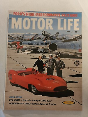 #ad 1961 July MOTOR LIFE Ford Highest Performance Package CP40 $22.39