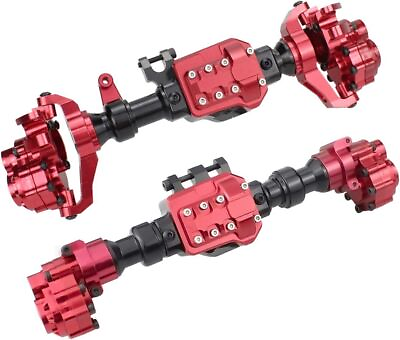 #ad US shipping Front and Rear Axle Housing Set for 1 10 Traxxas TRX4 RC Crawler $78.31