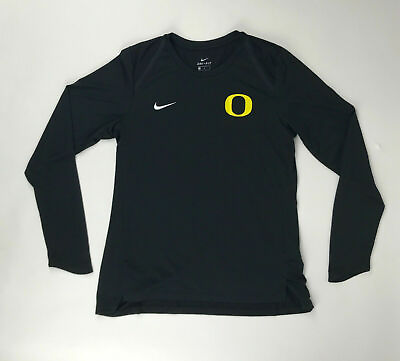 #ad Nike Oregon Ducks Elite Basketball Training LS Shirt Women#x27;s M Black 930769 010 $7.50