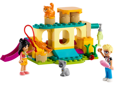 #ad Lego Friends Cat Playground Adventure 87pc $13.99