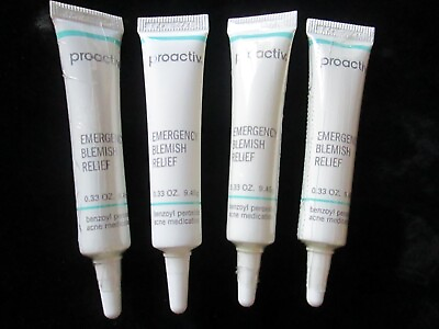 #ad READ ALL NOS 4 Emergency Blemish Relief Proactiv .33 oz 3 Sealed 1 Isn#x27;t $34.99