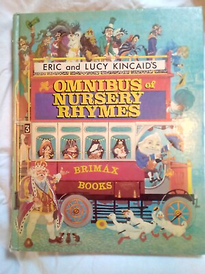#ad Omnibus Of Nursery Rhymes by Eric And Lucy Kincaid 1977 Brimax Hardcover C $99.99