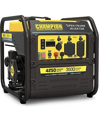 Champion Power Equipment 200954 4250 Watt RV Ready Open Frame Inverter Generator $485.00