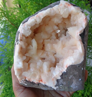 #ad Heulandite Geode Minerals Specimen #E13 $120.00