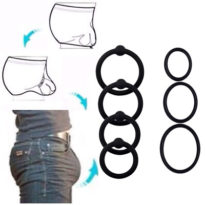 #ad Mens Briefs Ring C Strap Ring Black Circle High Elastic Male O Ring Panties $7.28