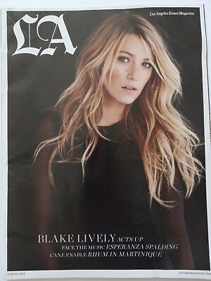 LA Magazine 6 3 12 Blake Lively Esperanza Spalding $24.99