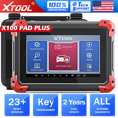 #ad XTOOL USED X100 PAD PLUS Car IMMO Key Programming Scaner OBD2 Diagnostic Tool $349.00