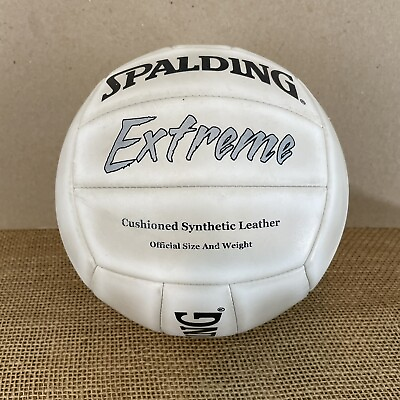 #ad Spalding Extreme Cushioned Synthetic Leather Official Size amp; Weight VolleyBall $15.00