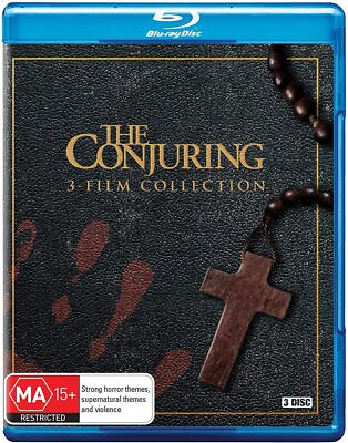 #ad The Conjuring Film 3 Collection Blu ray The Conjuring 1 2 amp; 3 Region B AU $43.94