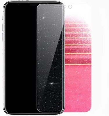 #ad 2PCS Glitter Screen Protector Suit for iPhone 14 Pro Diamond Bling Shiny Sparkl $24.99