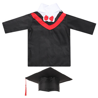 #ad Graduation Costume Kids 2022 Black Formal Dress Has Hats Toddler $22.98