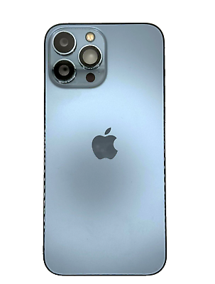 #ad iPhone 13 Pro Max Housing Back Replacement Sierra Blue With Small Parts Grade A $119.99