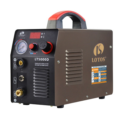 #ad Plasma Cutter 50 Amp Dual Voltage Compact Metal Cutter Lotos LT5000D Clean Cut $259.00
