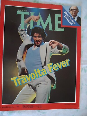 #ad Time Magazine Travolta Fever April 3rd 1978 No Label Excellent Condition AU $19.00