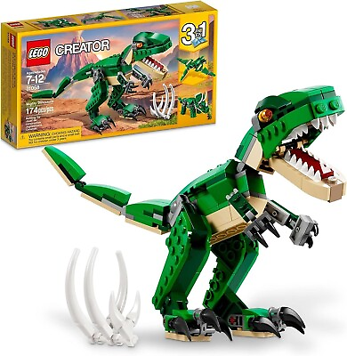 #ad LEGO Creator 3 in 1 Mighty Dinosaur Toy 174 Pcs; Brand New Fast Free Shipping $20.99