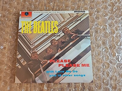 #ad The Beatles #x27;Please Please Me#x27; factory sealed 1986 USA 1st press mono LP MINTY $70.00