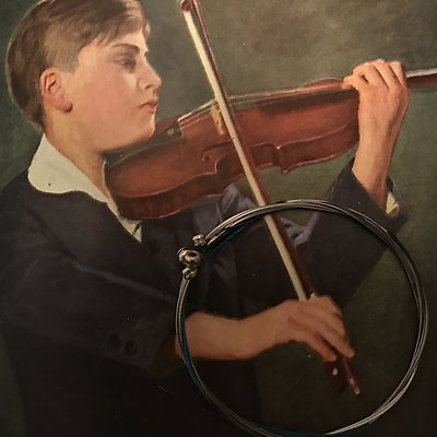 #ad #ad Yehudi Violin Strings 4 4 Set EADG German Silver Ball Ends Medium $5.98
