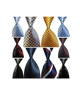#ad Wehug Lot 10 PCS Classic Men#x27;s tie 100% Silk Tie Woven Jacquard Neckties Ties $53.02