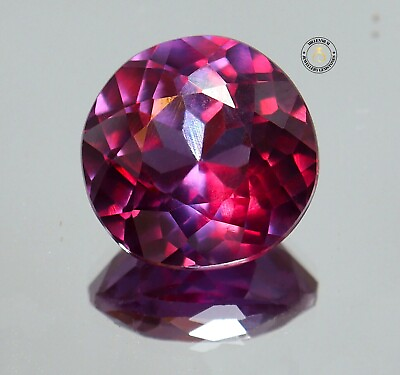 #ad 21.05 Ct Natural Purple Sapphire Round Cut Loose Gemstone Certified $168.32