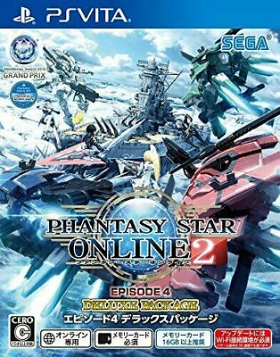 #ad USED PS VITA Phantasy Star Online 2 Episode 4 Deluxe Package* $22.50