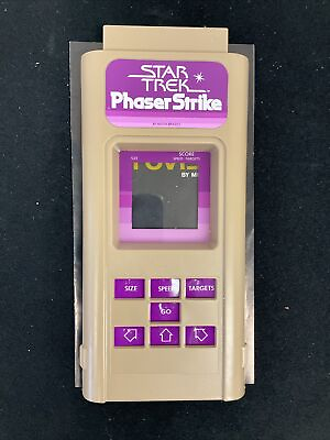 #ad Vintage Microvision Game Star Trek: Phaser Strike 1979 $19.99