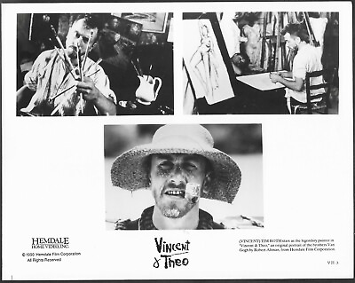 #ad Vincent Van Gogh Vincent and Theo Original 1990 Movie Promo Photo Tim Roth $10.36
