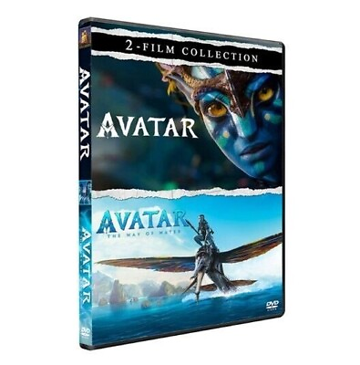 #ad 2 movies:Avatar: Film Collection DVD 2023 New with Free Shipping $10.88