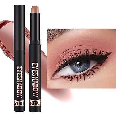 #ad Nude Pink Red Eyeshadow Stick Cream Shimmer Smooth Matte Eyeshadow Pencil $20.00