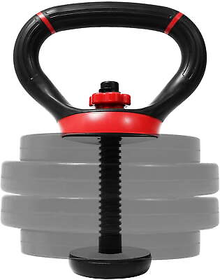 #ad Yes4All Adjustable Kettlebell Handle Red Color $28.92
