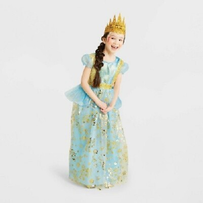 #ad Hyde amp; EEK Boutique Kids’ Elegant Princess Halloween Costume Dress with Crown M $25.99
