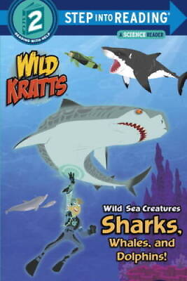 #ad Wild Sea Creatures: Sharks Whales and Dolphins Wild Kratts Ste ACCEPTABLE $3.73