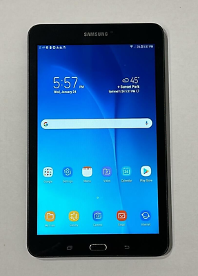 #ad Samsung Galaxy Tab E 8quot; HD Display 16GB Tablet WiFi Sprint Unlocked SM T377P $44.99