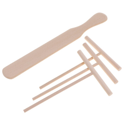 #ad 4PCS Convenient Crepe Spreader and Spatula Set Cooking Utensils for Pancakes $8.26