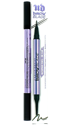 #ad NIB Genuine Urban Decay Brow Blade Waterproof Pencil quot;Taupe Trapquot; 2 in 1 Double $19.51