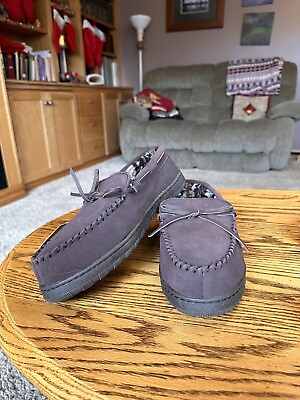 #ad New w Tags Mens Muk Luks Slippers Size 11 $20.00