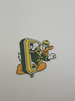 #ad Oregon Ducks Patch 3.75” X 3.5” Embroidered Iron On $4.25